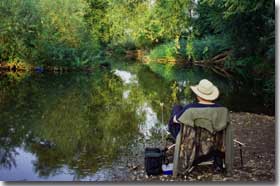 Fishing the Teme - Click For Larger Image